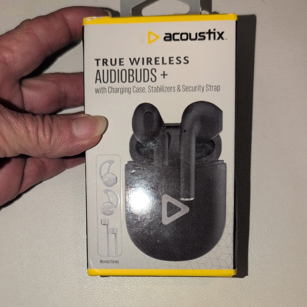 Black True Wireless Audiobuds+